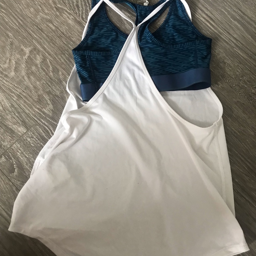 Under Armour Tank with Sports Bra